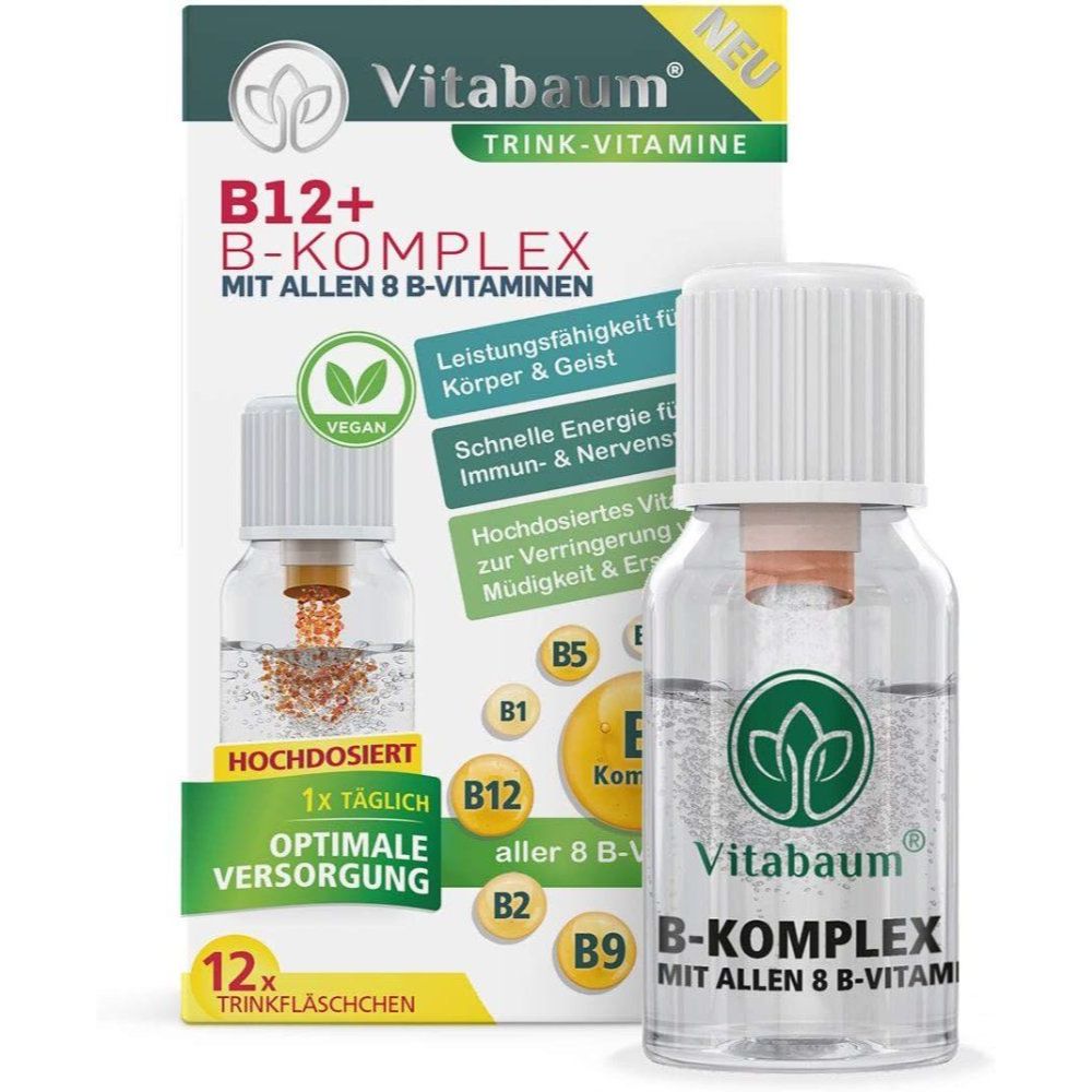 독일 Vitabaum <b>비타바움 비타민</b> B12 B 복합체 10ml 12병