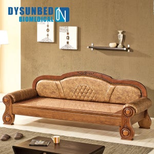 동양의료기 212 흙소파 돌소파 황토숯볼 3인용 원목