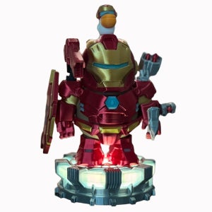 카피바라 아이언맨 피규어 3D인쇄 자석 장난감 펠리컨 포함 오리지널 퀄리티