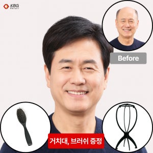 케이비지리테일 리젠트 남자가발 중년 신사 정수리 탈모