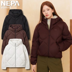 네파 숏패딩 안유진 여성 거위털 구스다운 아웃도어 한겨울 RDS 점퍼 숏패딩
