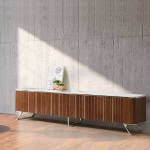 마레앤코 피델브리즈 2200 포세린 세라믹 높은거실장