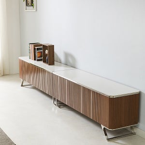 마레앤코 피델브리즈 2800 포세린 세라믹 높은거실장