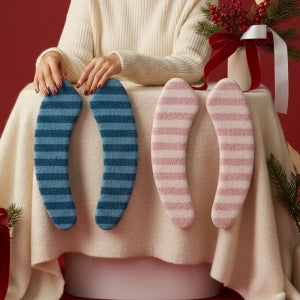 엉따 변기커버 극세사 4개 1세트 쿠션 변기시트 온열 탈부착 빨아쓰는