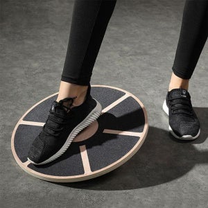 자작나무 우드 밸런스보드 코어운동 홈트 균형운동 레이닝 종아리운동 유연성운동