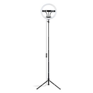 원형 촬영용 LED램프 조명 링라이트 삼각대 메이크업 카메라 개인방송 엘이디 1인방송