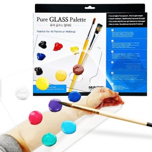 물감팔레트 수채화팔레트 미술 아크릴 고강도 투명 유화 강화