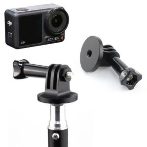 오즈모 DJI 액션 4 호환 캠 알루미늄 연결 어댑터 고프로1 거치대 2 액세서리 스탠드
