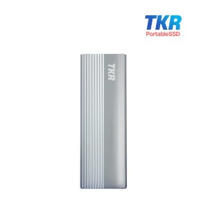 태경리테일 TKR 포터블 외장SSD NVME K1 1000MB/s 256GB, 실버