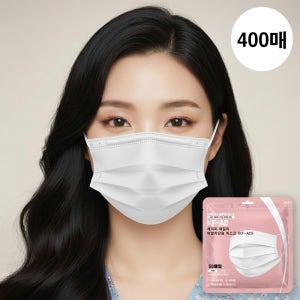 세이피 식약처등록 덴탈마스크 KF-AD 일회용마스크 덴탈 KFAD, 화이트, 400개