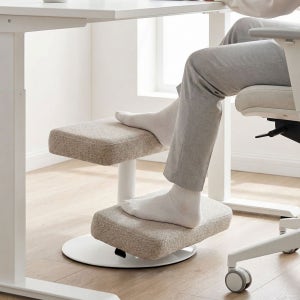 올인홈 책상 발받침대 발판 사무실 컴퓨터 2단 쿠션 발받침 다리받침대 풋레스트 타워형