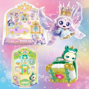 캐치티니핑 시즌6 프린세스 티니핑 다이아나핑 피규어 + 깨굴핑 피규어 여아 선물 장난감