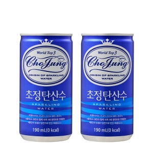 초정탄산수 190ml, 30개