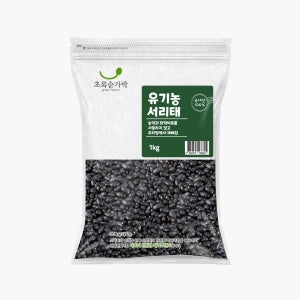 2025년 유기농 서리태 (검정콩) 1kg, 1개