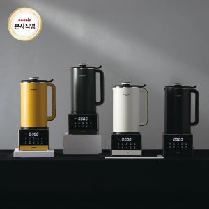 쿠진 푸드스타일러 마스터 1.5L 대용량 분리형 올스텐 두유 제조기 이유식 죽 메이커