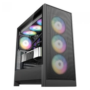 DAVEN D7 Mesh 세븐팬 (블랙) 품위