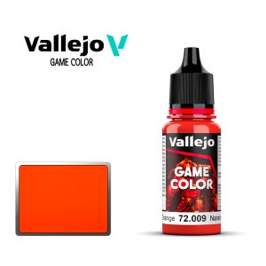 바예호 뉴게임컬러 Hot Orange 72009 (019) 아크릴도료 18ml 도색 수성