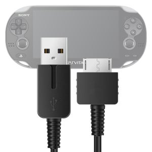 소니 플레이스테이션 Vita PSV1000 호환 USB-A 충전 케이블 1m 2P SET