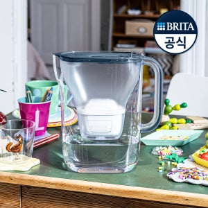 브리타 정수기 스타일에센셜 XL 3.6L 스톤블루+기본필터 1입