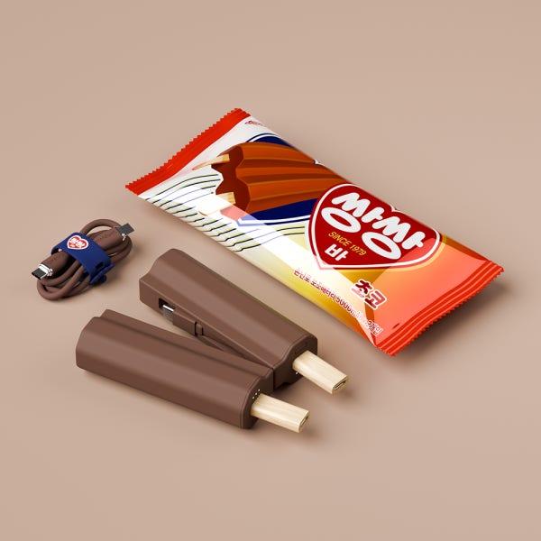미니덕트 쌍쌍바 듀얼 충전식 손난로 보조배터리 10000mAh