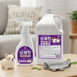 후레쉬포우 I 상쾌한 반려동물 탈취제 강아지 고양이 화장실 냄새 제거 라벤더향, 4.55L, 1개