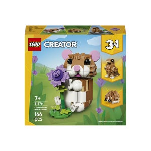 레고 크리에이터 3-in-1 31376 귀여운 햄스터와 꽃 [공식]