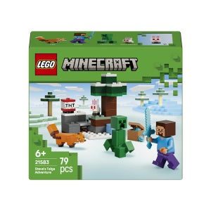 레고 마인크래프트 21583 스티브의 타이가 모험 [공식]