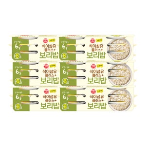 오뚜기 오뚜기밥 식이섬유플러스 보리밥 130g, 36개