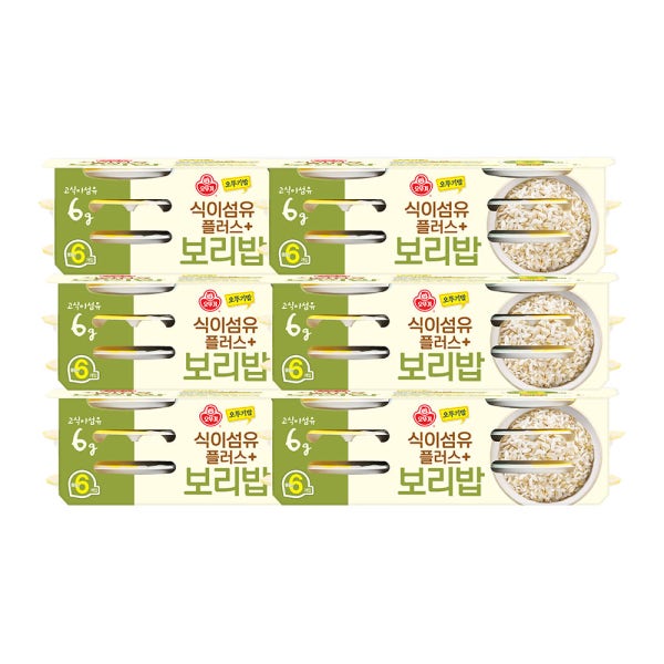 오뚜기 오뚜기밥 식이섬유플러스 보리밥