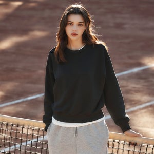 [N배송]스파오 프렌치테리 여성 라운드넥 스웨트셔츠 SPMWGA9GS1