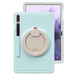 갤럭시탭 S9 플러스 케이스 범퍼 회전 마카롱 아머 스카이, 탭 S9+