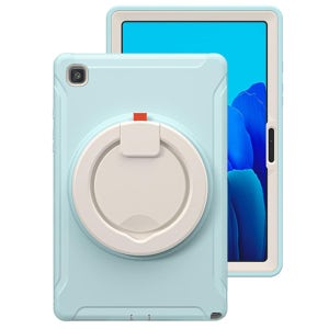 갤럭시탭 A7 케이스 범퍼 회전 마카롱 아머 스카이, 탭 A7