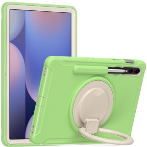 갤럭시탭 S10 울트라 케이스 범퍼 회전 마카롱 아머 그린티, 탭 S10 울트라