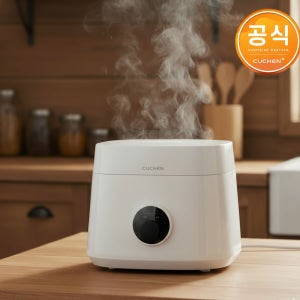 쿠첸 미니밥솥 6인용 소형 혼밥 원룸 자취생 1-2인가구 캠핑용 전기밥솥