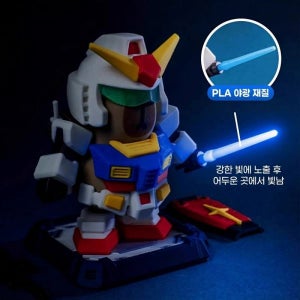 카피바라 건담 SD 메카 피규어 자석 데스크탑 장식 소품 【대력돈 0호기 세트】카피바라 세트