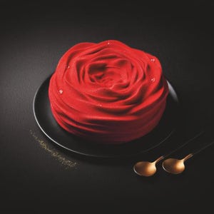 [오늘끝딜] 띠리에 프로즌 로즈 케이크 615g 발렌타인 기념일 아이스크림 케이크