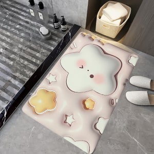 보송보송 3D 착시 발매트 입체 주방매트 40x60cm