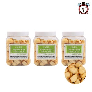 [유통기한 임박] 산들네이처 통 마늘튀김 600g (200g x 3개)