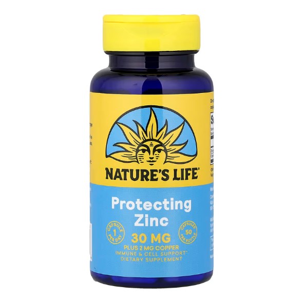 <b>네이쳐스라이프</b> 피콜리네이트 아연 30mg 50캡슐 피콜린산 아연<b>구리</b> Zinc