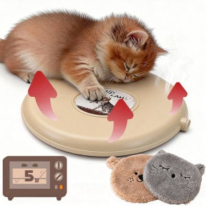 [환절기특가] 올포파우스 보온핫패드 온열 매트 전자레인지가열 겨울용품 강아지 고양이 방석매트