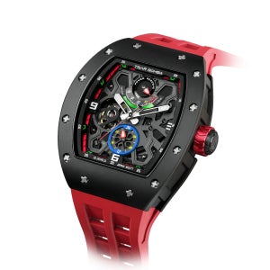 차르봄바 TB8212C-Ⅱ 엘리멘탈 세라믹 파워리저브 오토매틱 워치