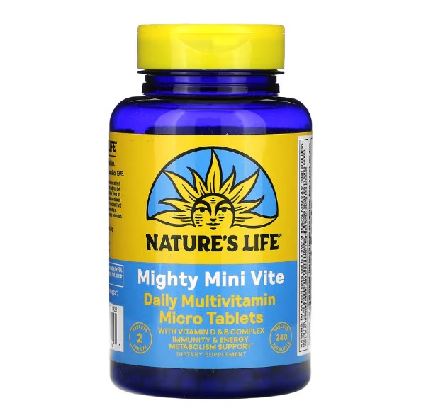 <b>네이쳐스라이프</b> 멀티비타민 <b>종합</b>비타민 240정 4개월분 멀티미네랄