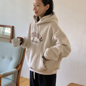 모먼트캐롤 양기모 후드 (3color)