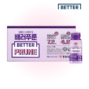 동화약품 푸룬주스 배러 푸룬 베러 푸른 임산부 추천 푸룬 10개입, 1개