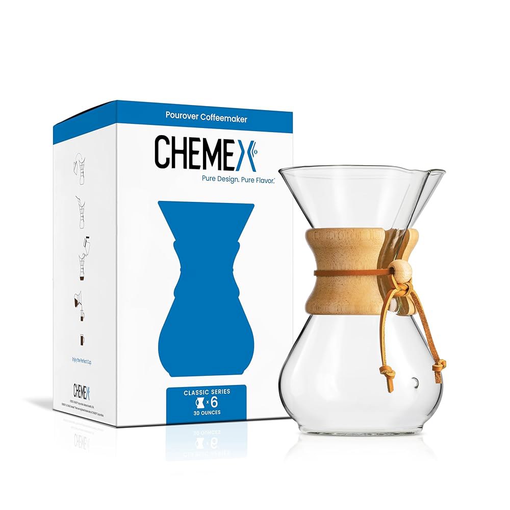 Chemex Classic 6-Cup Coffeemaker (케메스 클래식 6컵)