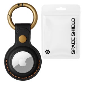 에어태그 호환 분실방지 빈티지 스티치 포우레더 키링 홀더 1P