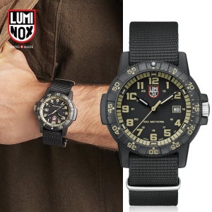 루미녹스 XS.0333 레더백 씨 터틀 방수 남여공용시계 캠핑 군인 공식판매처