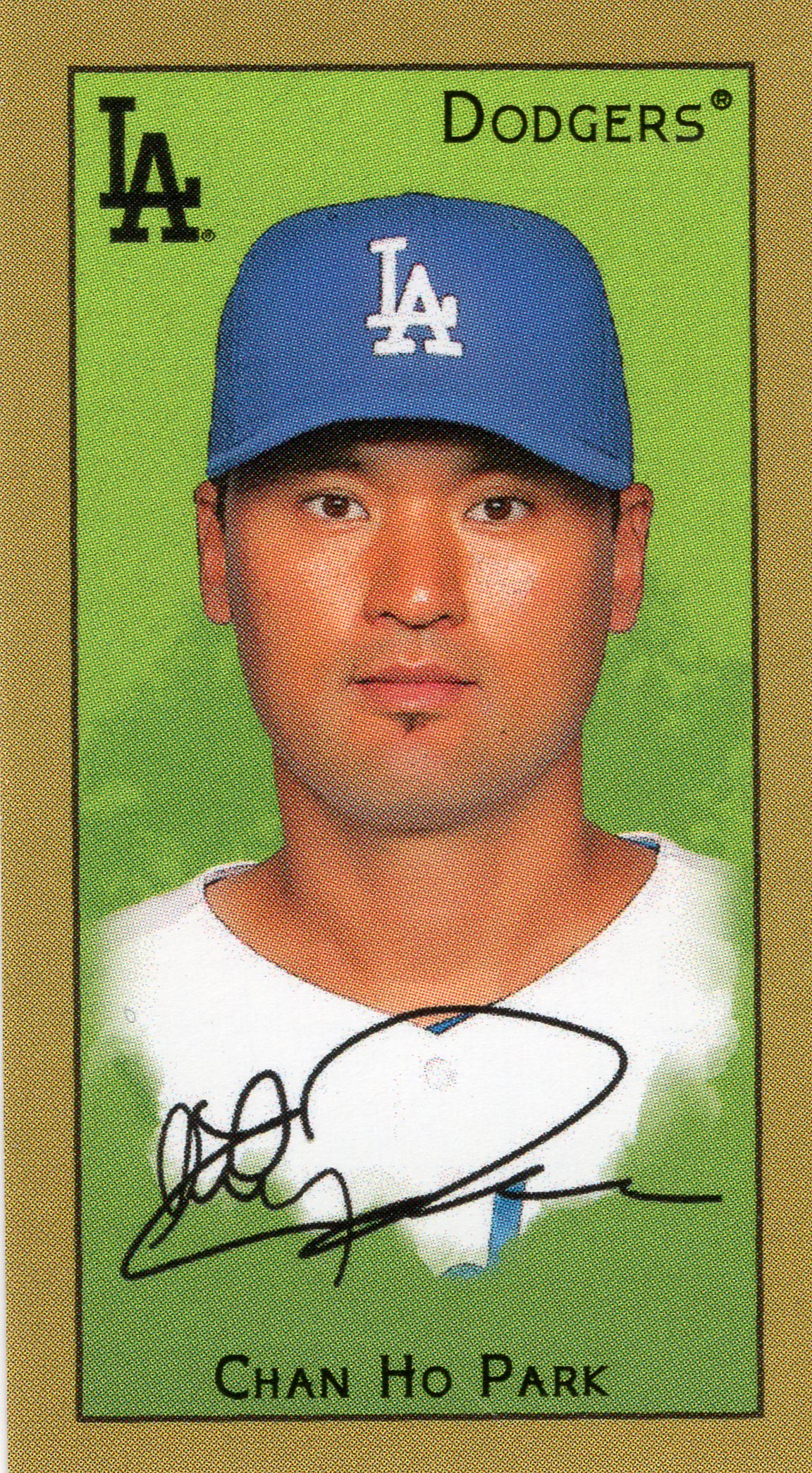 박찬호 야구카드 탑스 미니 2025 MLB카드 프린트싸인 6345