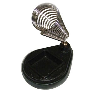 납땜 작업 뜨거운 인두기 안전 받침대 고온 인두 공구 스탠드 아연