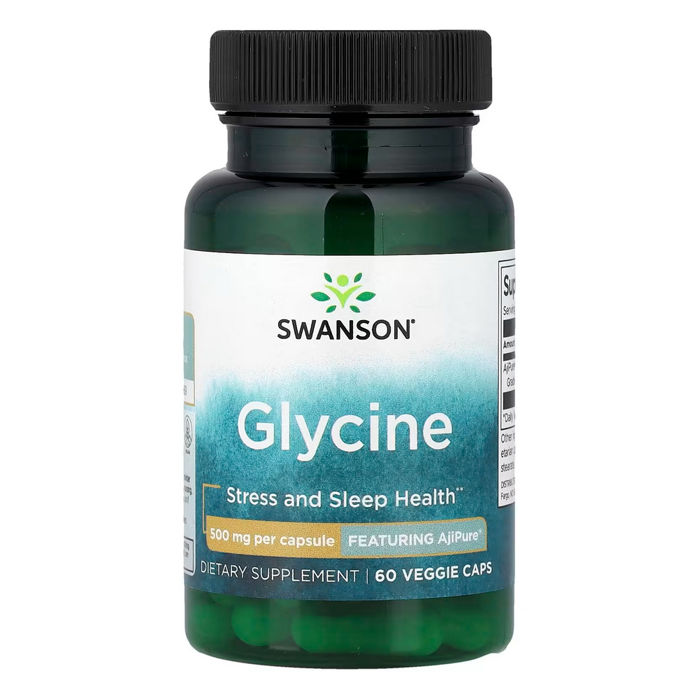 스완슨 <b>글라이신 500mg</b> 60베지캡스